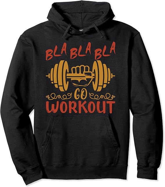 Fitness Workout Pullover Hoodie Clothing